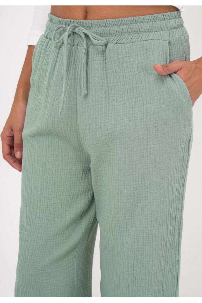 Freshlions Pantaloni de bumbac organic cu buzunare laterale - Pled.ro