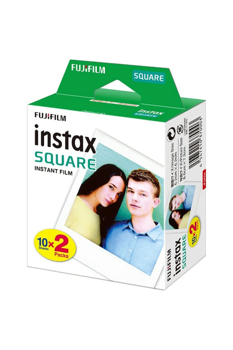 Fujifilm Set Film Instant Instax Square 5x20 buc 100 buc - Pled.ro