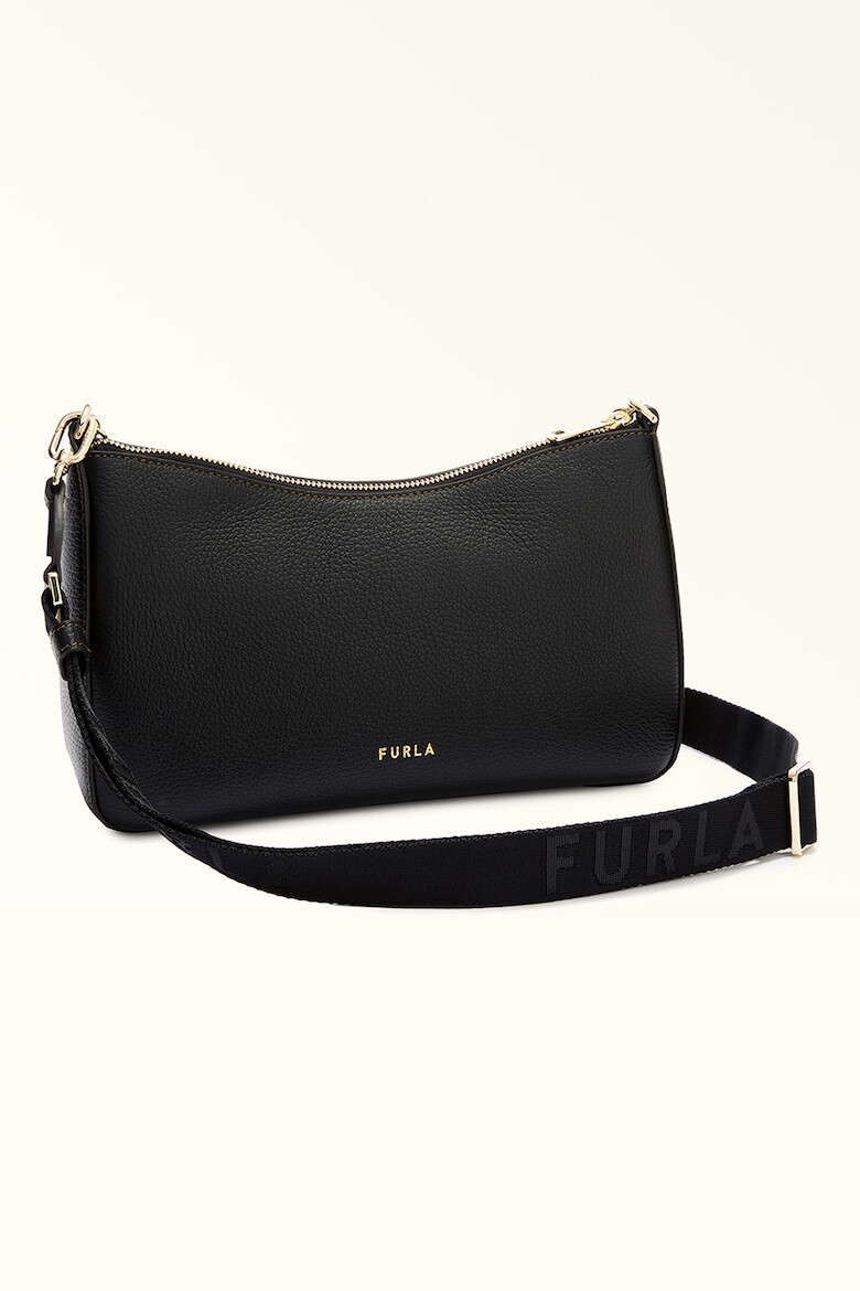 Furla Geanta crossbody din piele cu bareta din material textil Primula - Pled.ro