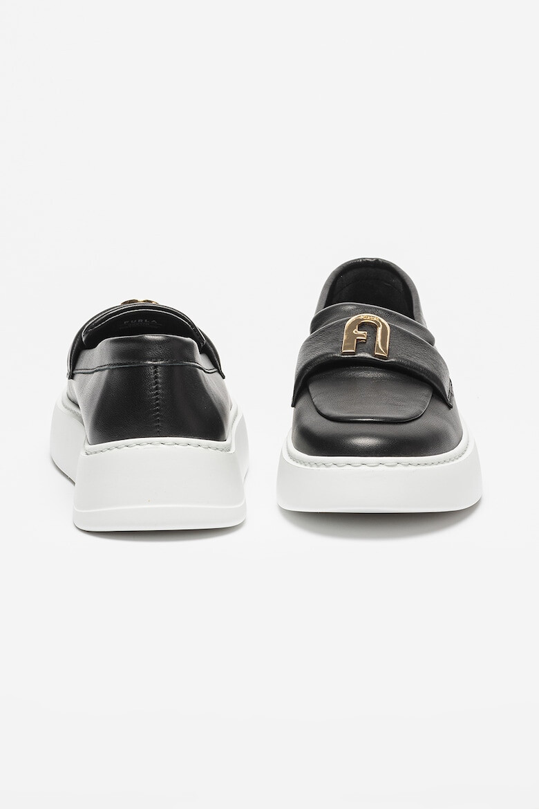 Furla Pantofi loafer de piele - Pled.ro