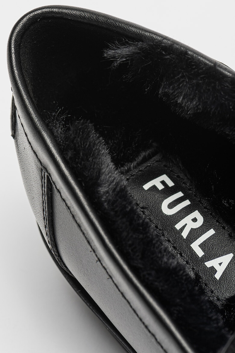 Furla Pantofi loafer de piele cu varf rotund Sfera - Pled.ro