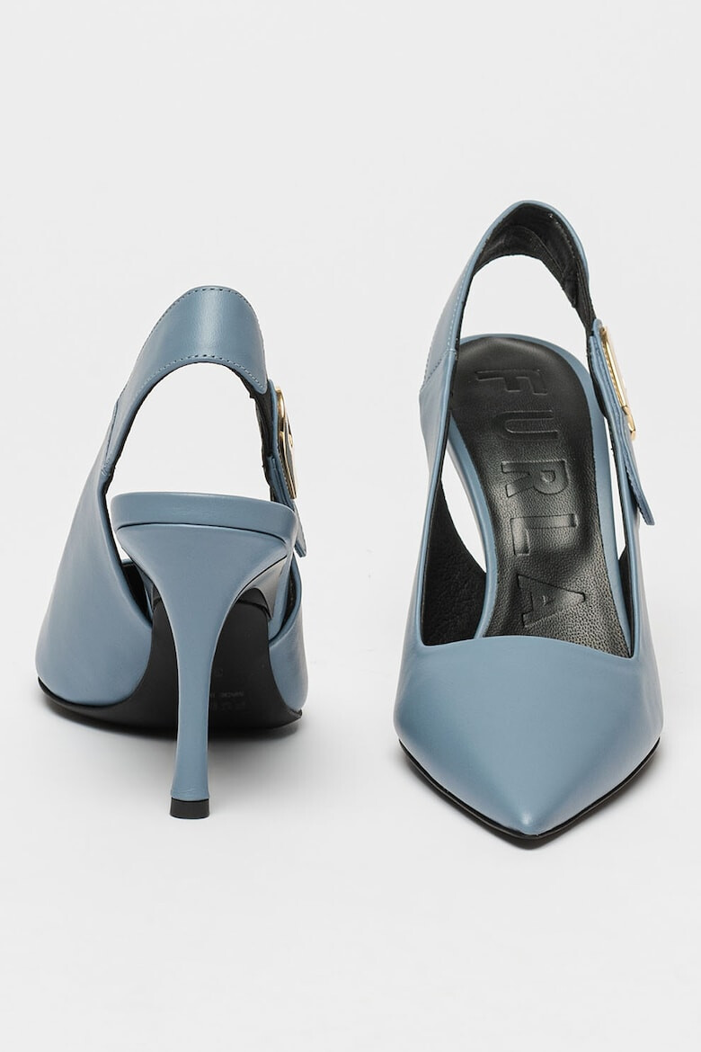 Furla Pantofi slingback de piele cu toc stiletto - Pled.ro