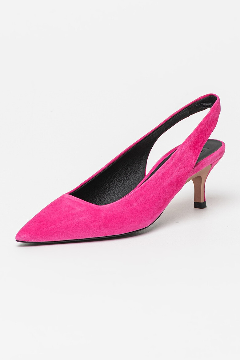 Furla Pantofi slingback de piele intoarsa Code - Pled.ro