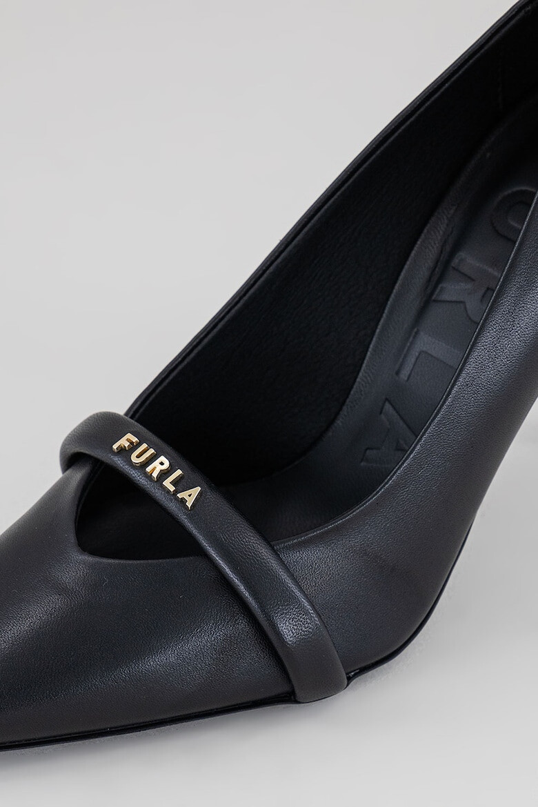 Furla Pantofi stiletto de piele cu varf ascutit - Pled.ro