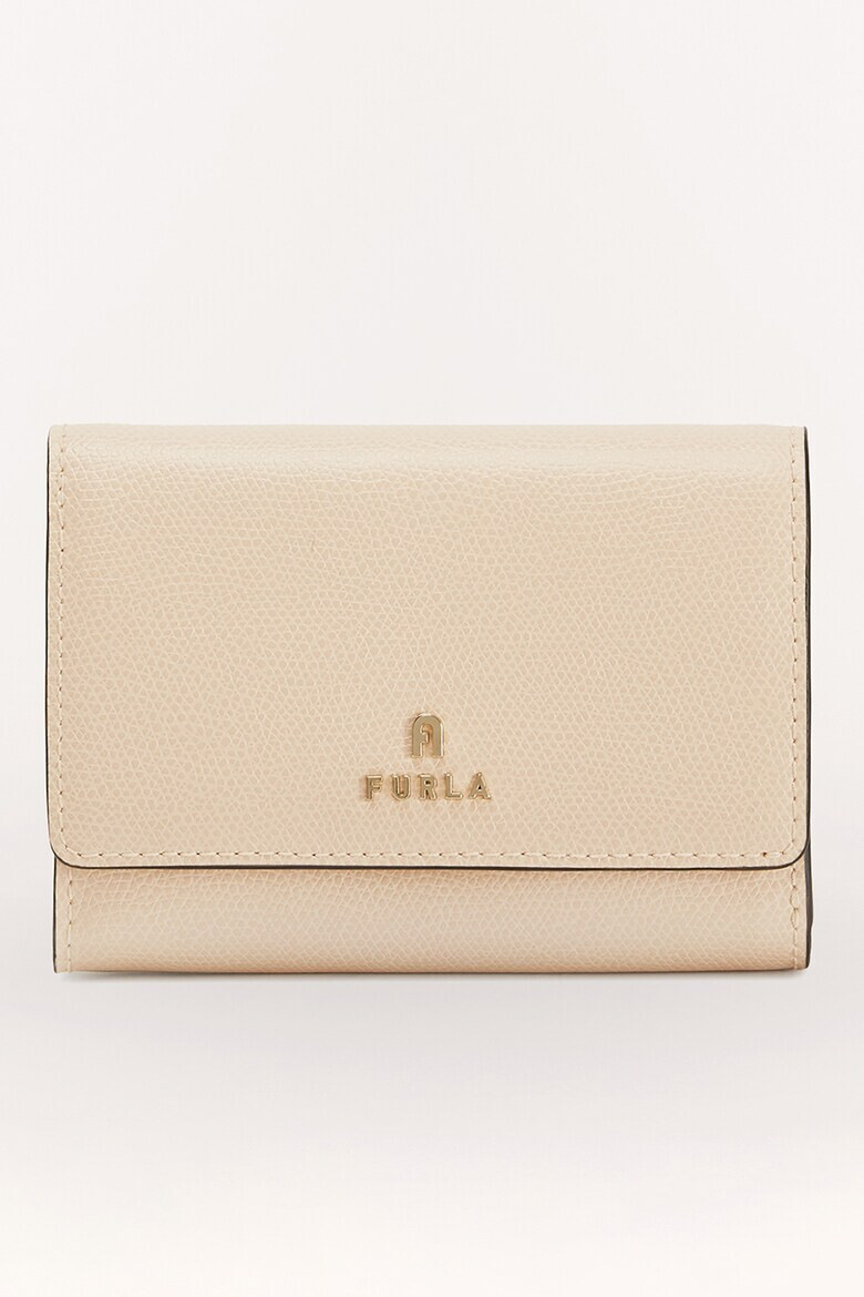 Furla Portofel din piele cu logo Camelia - Pled.ro