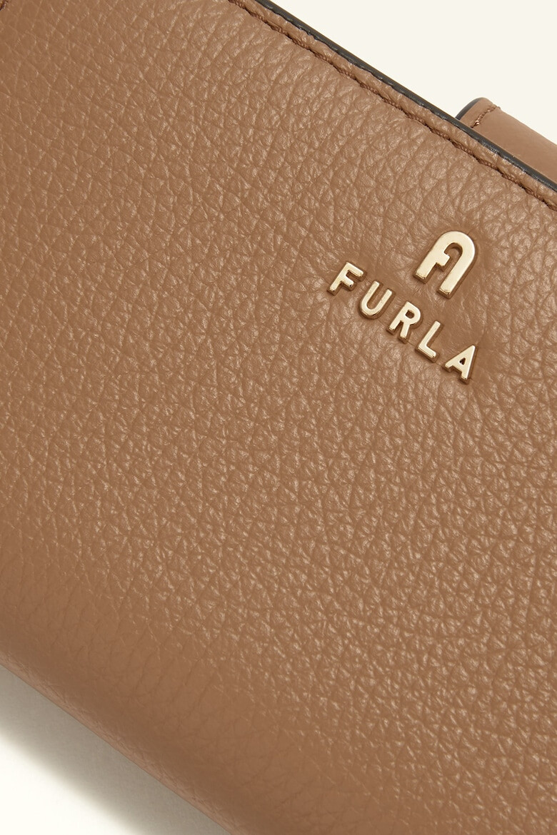 Furla Portofel compact din piele Camelia - Pled.ro