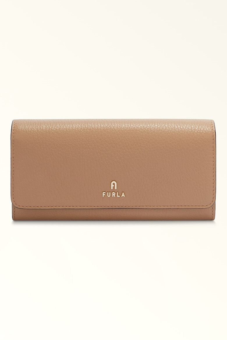 Furla Portofel de piele cu clapa Camelia - Pled.ro