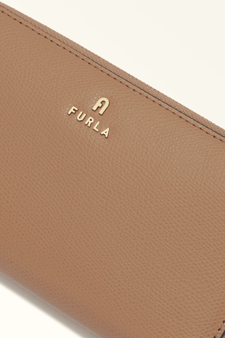 Furla Portofel de piele cu fermoar Camelia - Pled.ro