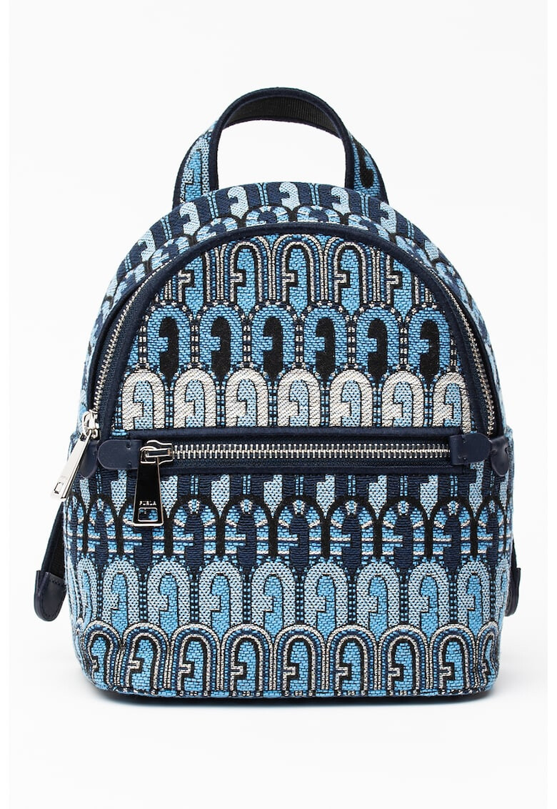 Furla Rucsac cu fermoar cu aspect de jacquard Libera - Pled.ro