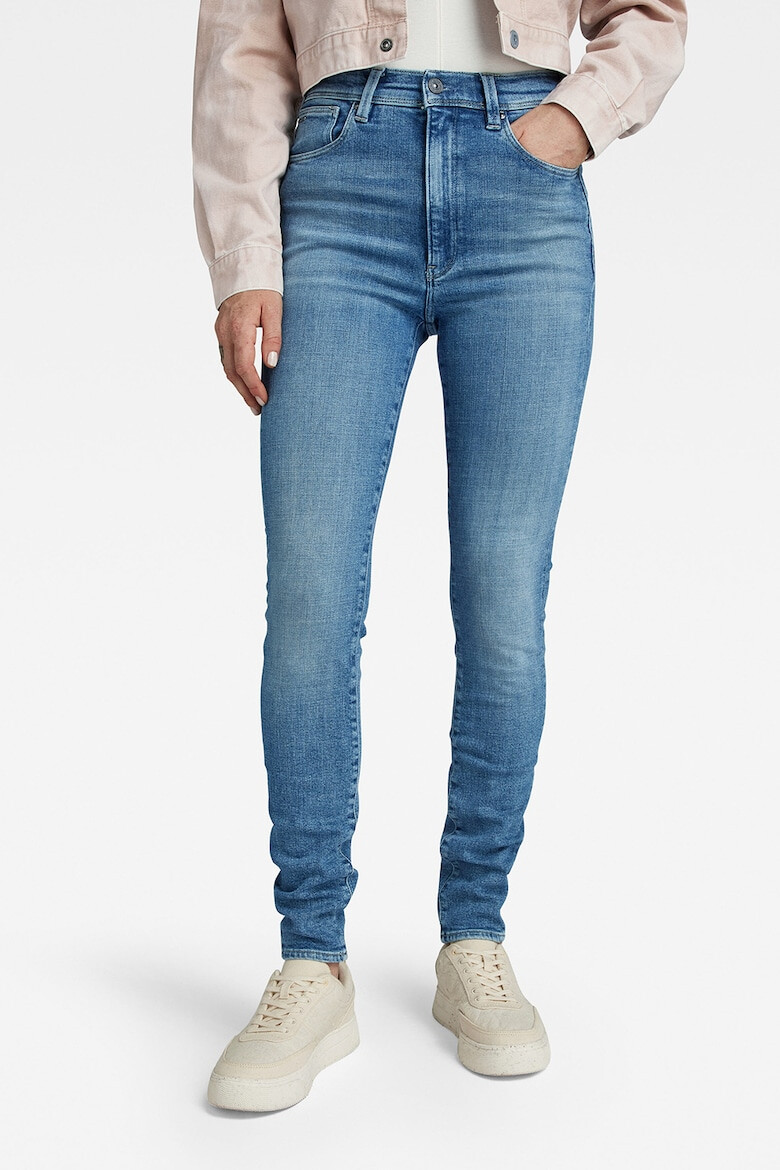 G-STAR Blugi skinny cu talie inalta Kafey - Pled.ro