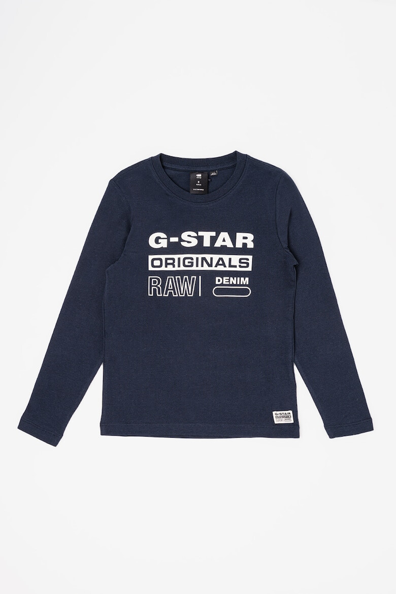 G-STAR Bluza de bumbac organic cu logo - Pled.ro