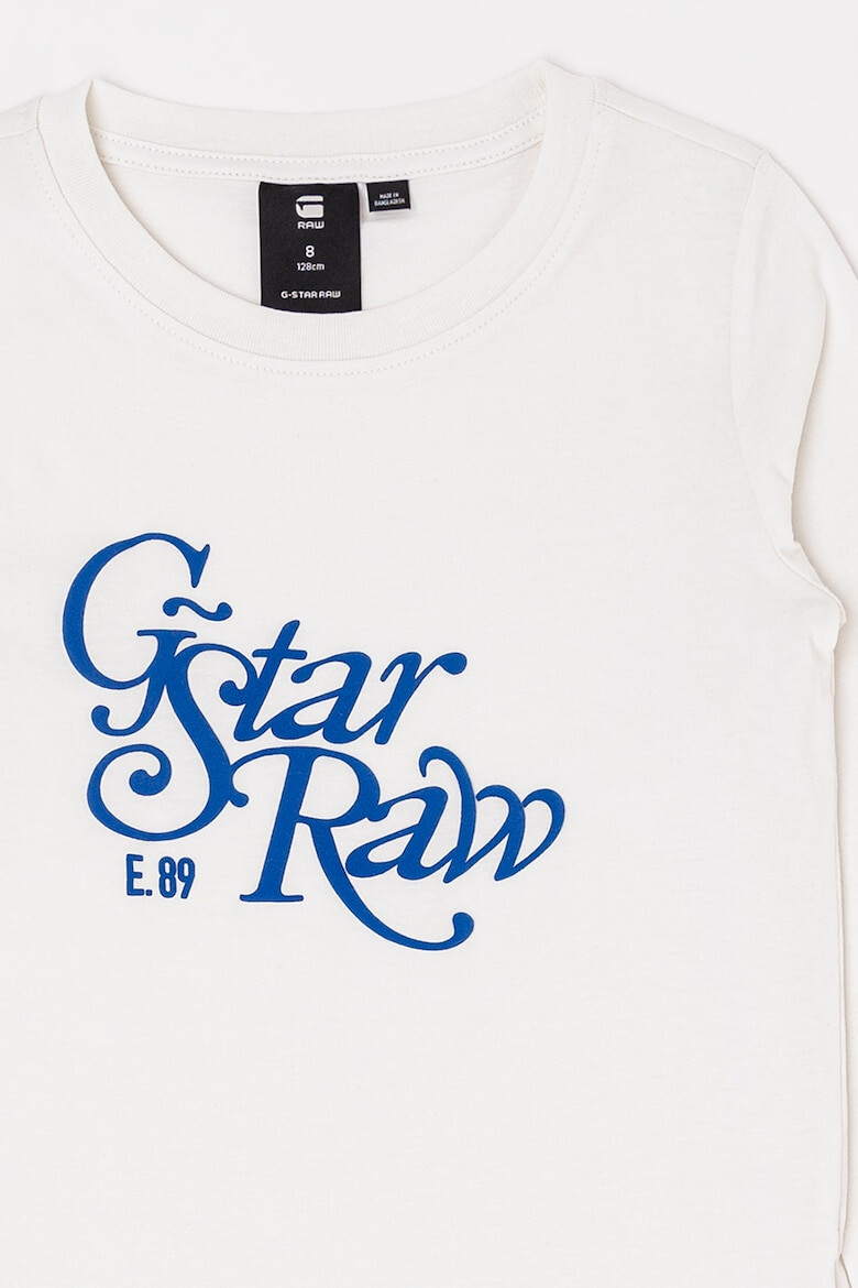 G-STAR Bluza de bumbac organic cu logo - Pled.ro