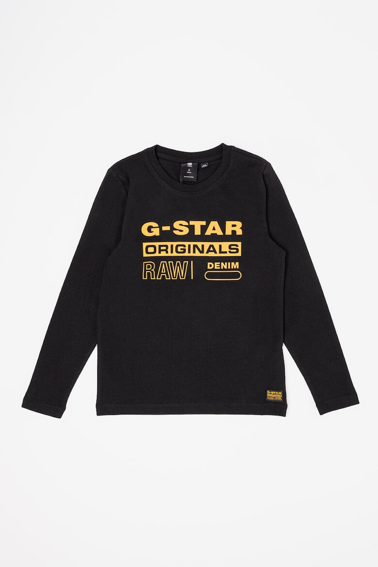 G-STAR Bluza de bumbac organic cu logo - Pled.ro