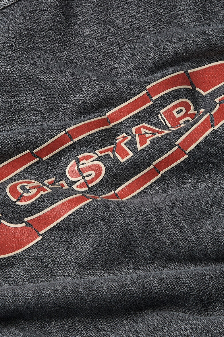 G-STAR Bluza de trening de bumbac organic cu logo - Pled.ro