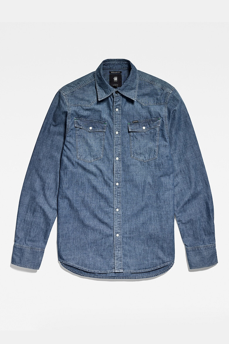 G-STAR Camasa din denim cu capse - Pled.ro