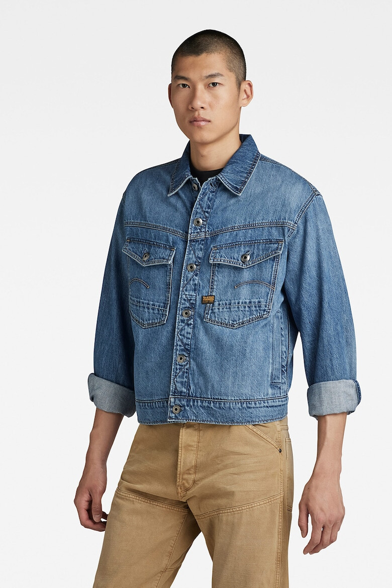 G-STAR Jacheta regular fit din denim - Pled.ro