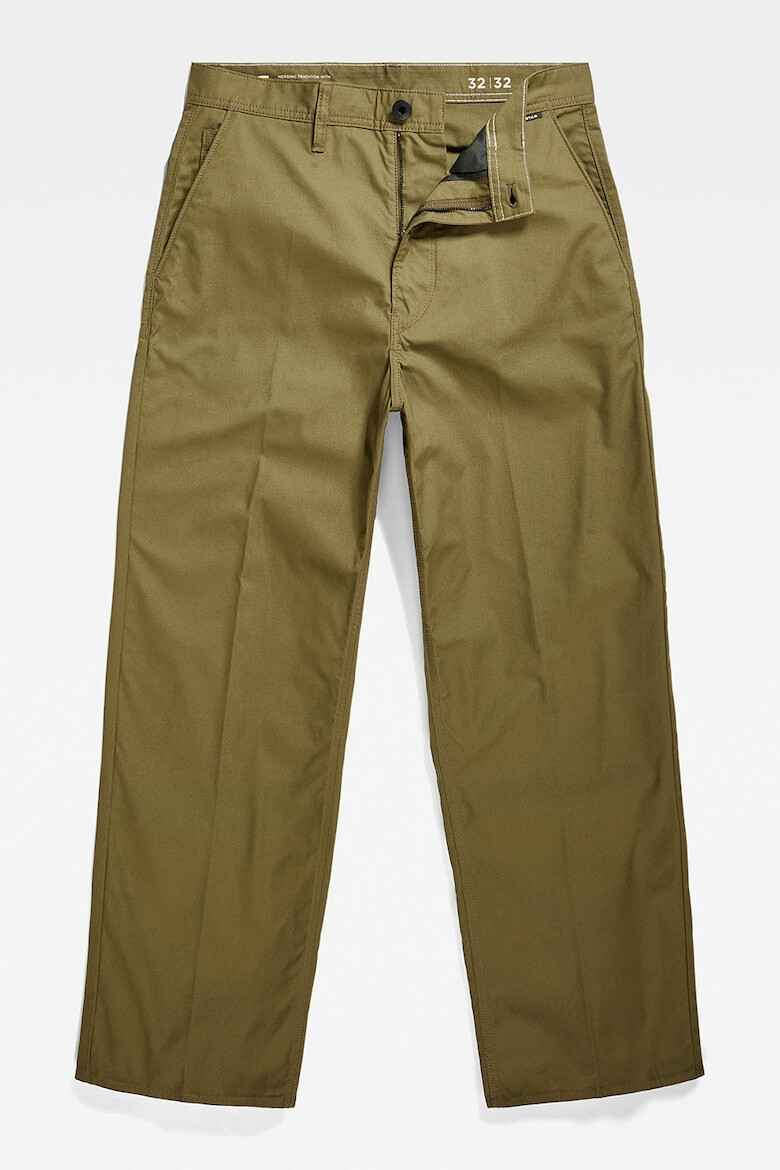 G-STAR Pantaloni drepti cu buzunare - Pled.ro