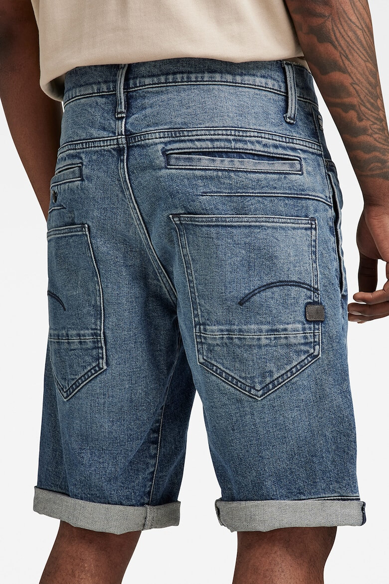 G-STAR Pantaloni scurti regular fit din denim cu aspect decolorat D-Staq - Pled.ro