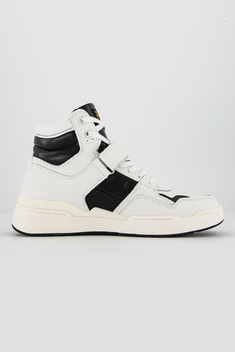 G-STAR Pantofi sport high-top de piele cu insertii de piele ecologica Attacc - Pled.ro