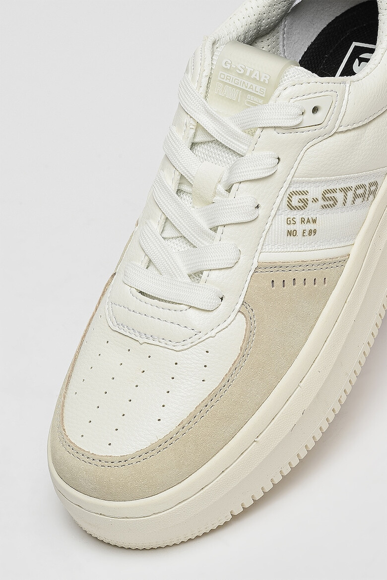 G-STAR Pantofi sport low-cut cu garnituri din piele intoarsa - Pled.ro