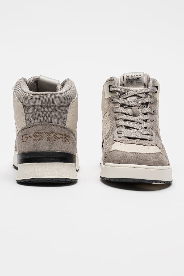 G-STAR Pantofi sport mid-high cu garnituri din piele intoarsa Carrick - Pled.ro