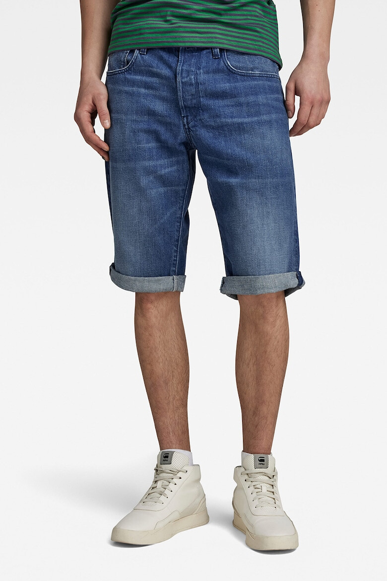 G-STAR Bermude de denim cu aspect decolorat - Pled.ro