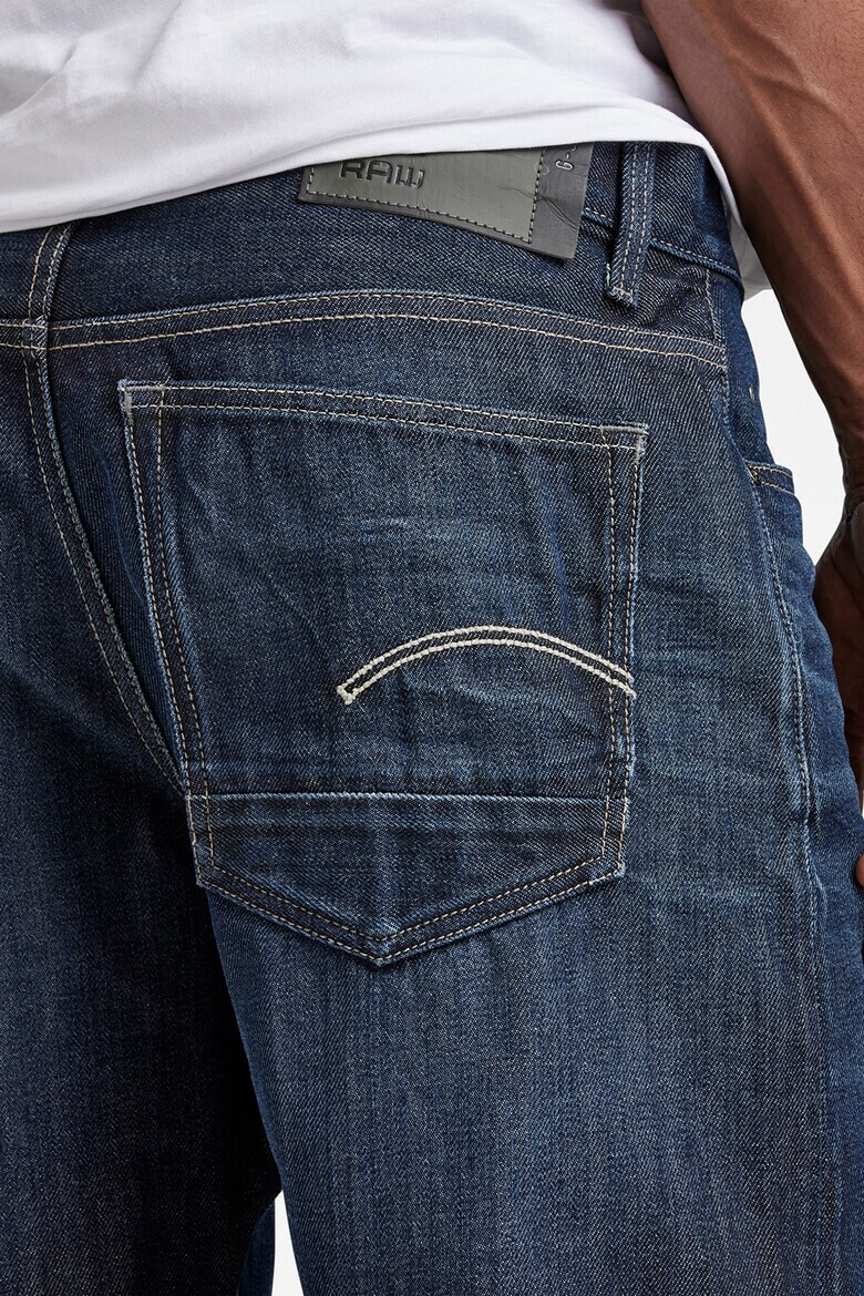 G-Star RAW Bermude de denim din bumbac organic Triple A - Pled.ro