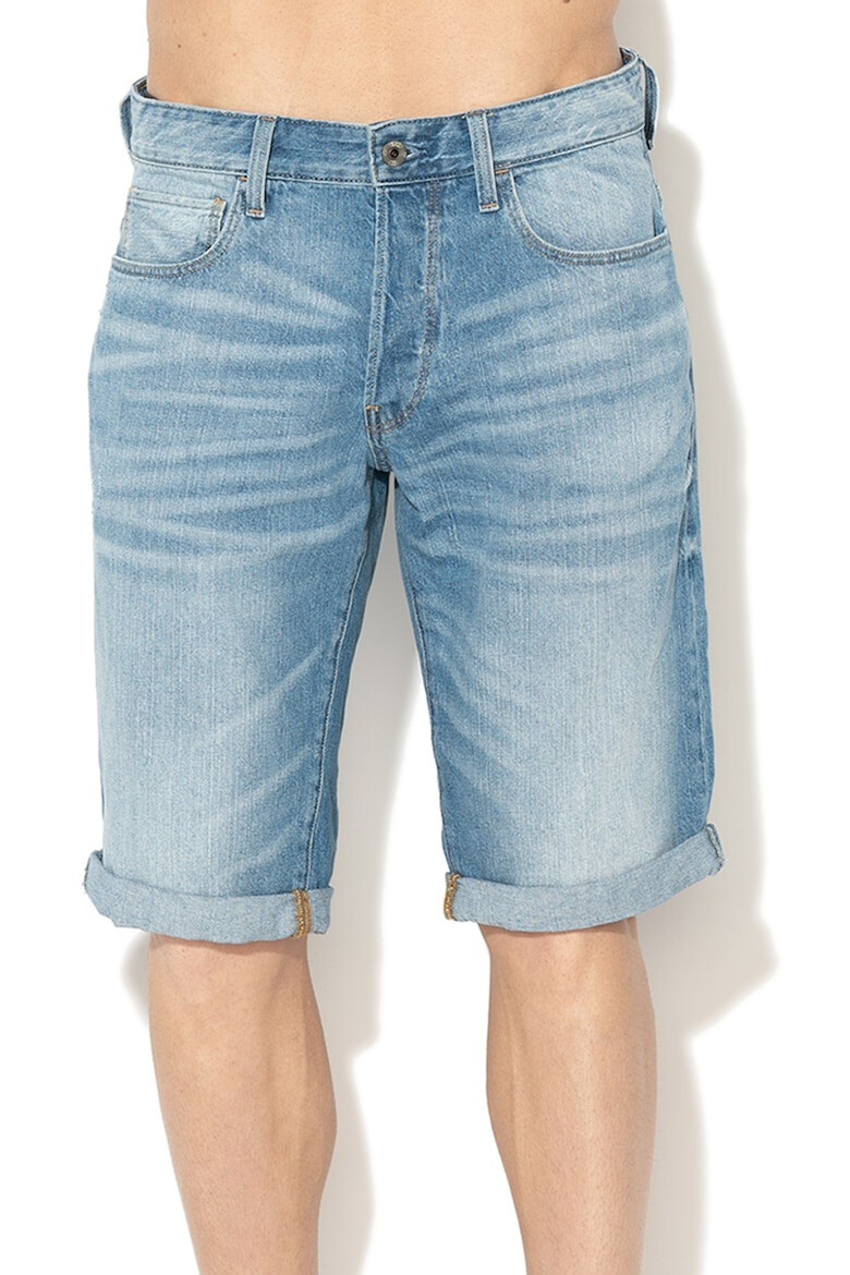 G-Star RAW Bermude din denim cu croiala dreapta 3301 - Pled.ro