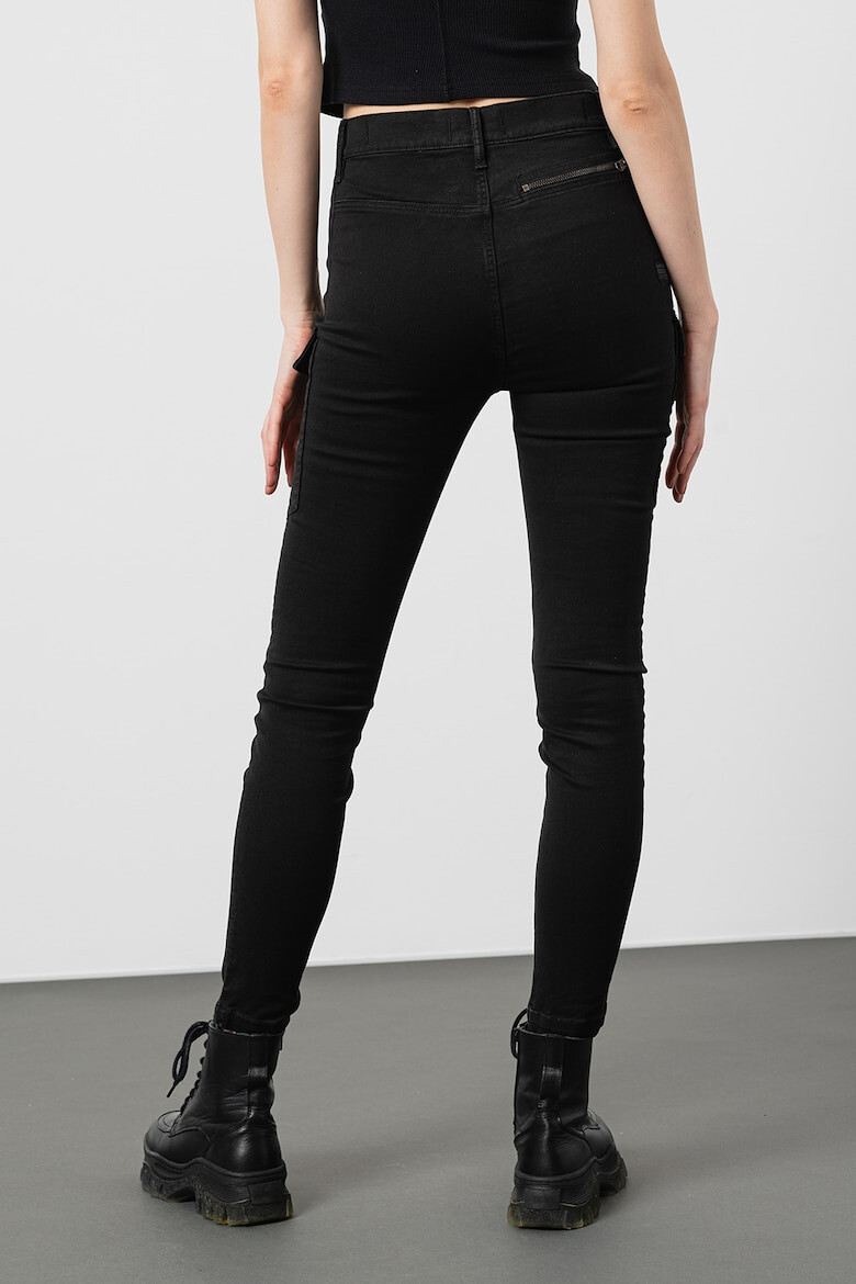 G-STAR Blugi cargo skinny Kafey - Pled.ro