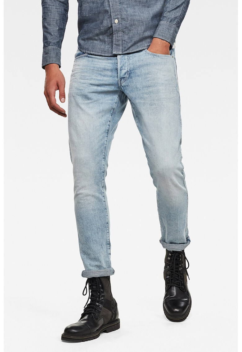 G-Star RAW Blugi conici cu aspect decolorat - Pled.ro