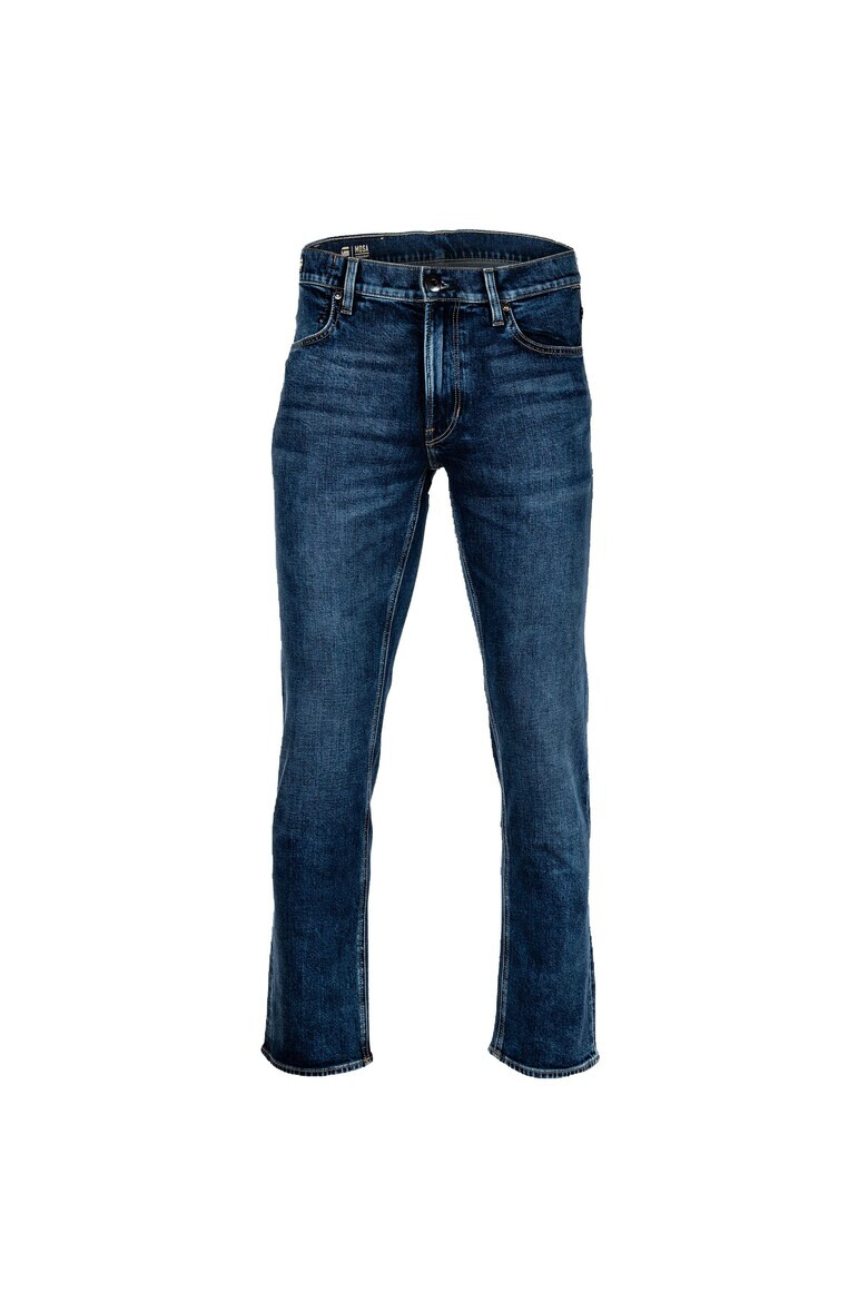 G-Star RAW Blugi cu croiala dreapta si aspect decolorat Mosa - Pled.ro