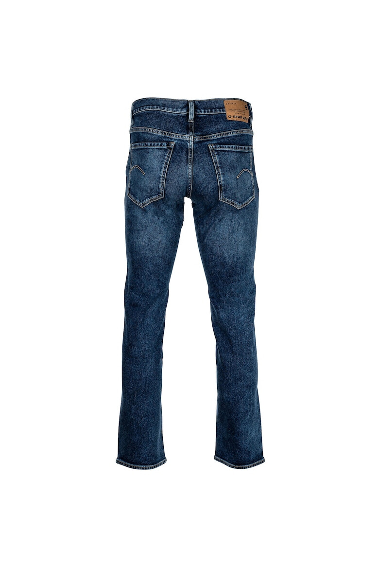 G-Star RAW Blugi cu croiala dreapta si aspect decolorat Mosa - Pled.ro