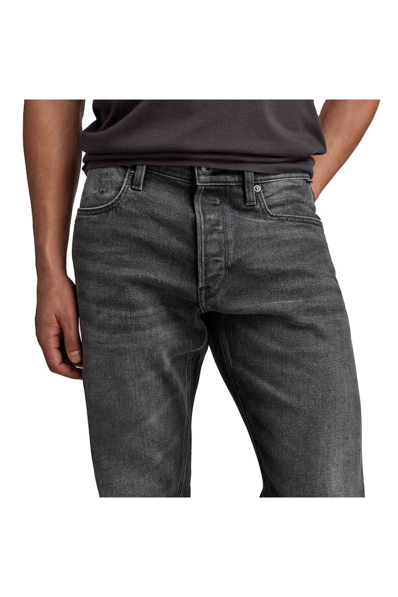 G-Star RAW Blugi cu croiala dreapta si aspect decolorat Mosa - Pled.ro