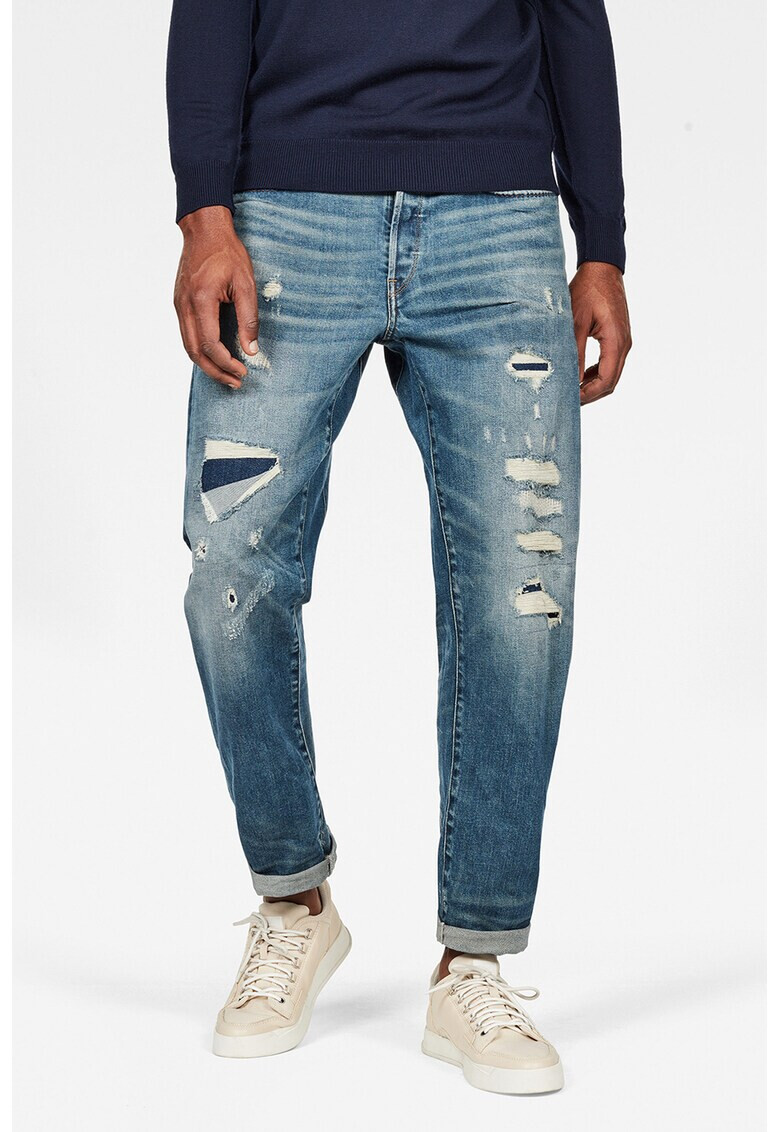 G-Star RAW Blugi relaxed fit cu aspect decolorat - Pled.ro