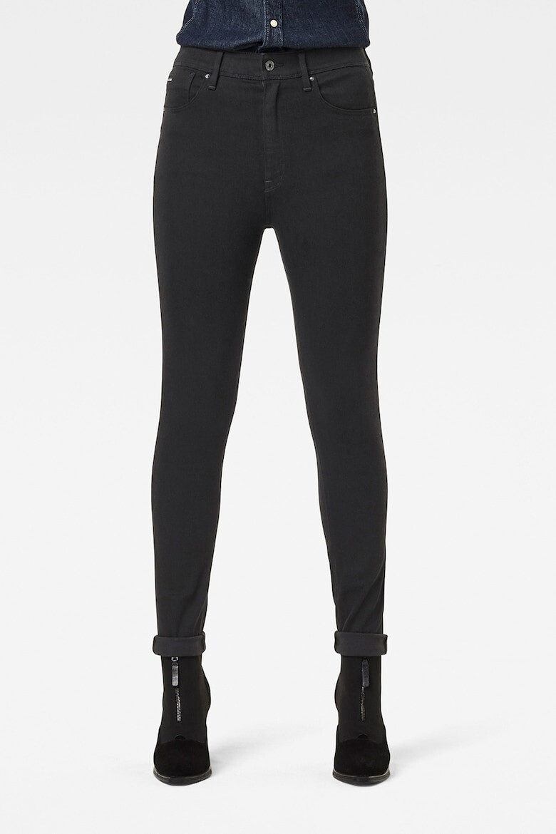 G-STAR Blugi skinny cu talie inalta Kafey - Pled.ro