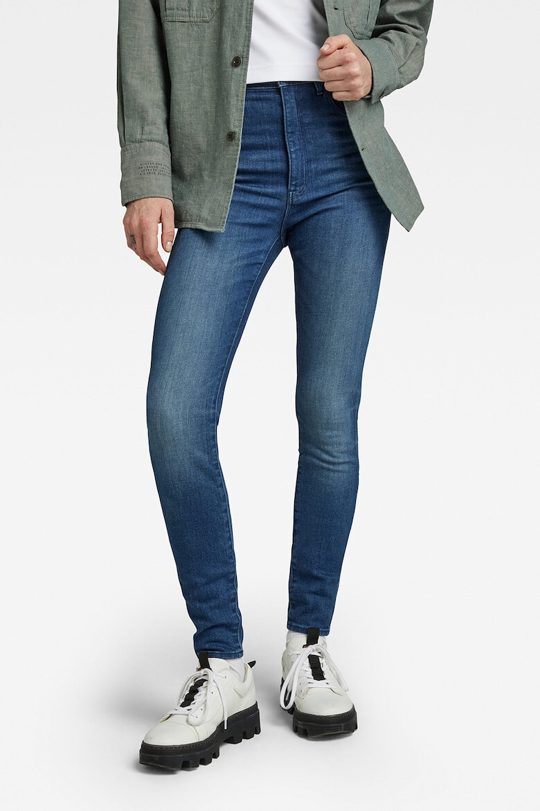 G-STAR Blugi skinny cu talie inalta Kafey - Pled.ro