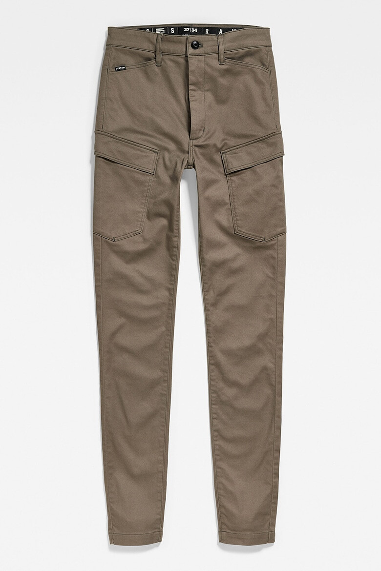 G-STAR Pantaloni cargo skinny cu talie inalta Kafey - Pled.ro