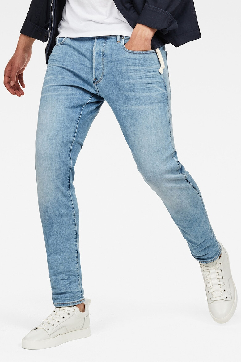 G-Star RAW Blugi slim fit cu slit cu nasturi 3301 - Pled.ro