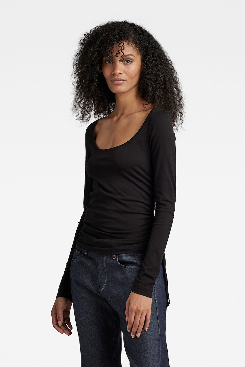 G-Star RAW Bluza din bumbac organic cu decolteu rotund - Pled.ro