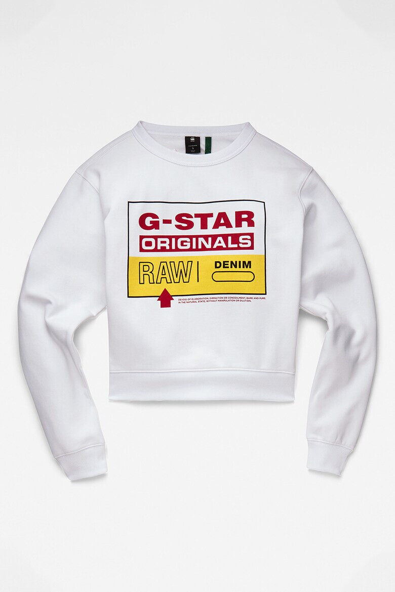 G-Star RAW Bluza sport cu imprimeu logo - Pled.ro