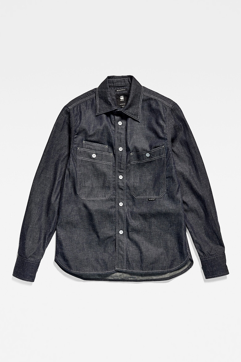 G-Star RAW Camasa regular fit cu buzunare pe piept Nimes - Pled.ro