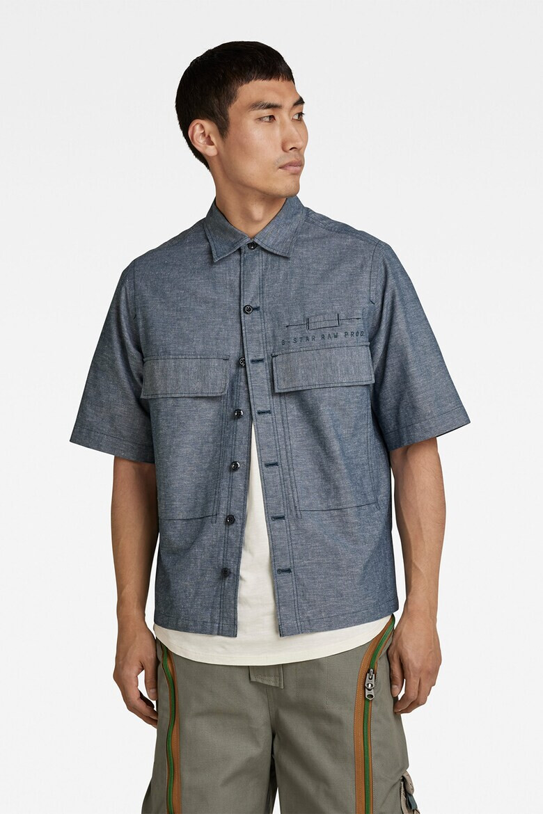 G-Star RAW Camasa regular fit cu buzunare supradimensionate - Pled.ro