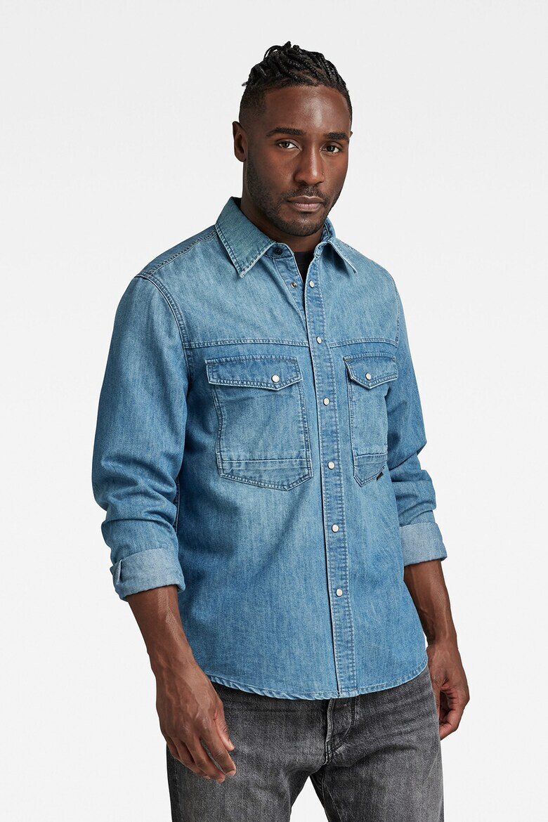 G-Star RAW Camasa regular fit de denim Dakota - Pled.ro