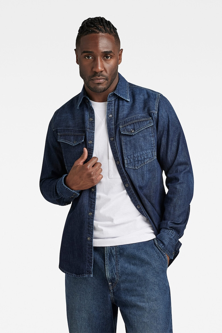 G-Star RAW Camasa slim fit de denim - Pled.ro