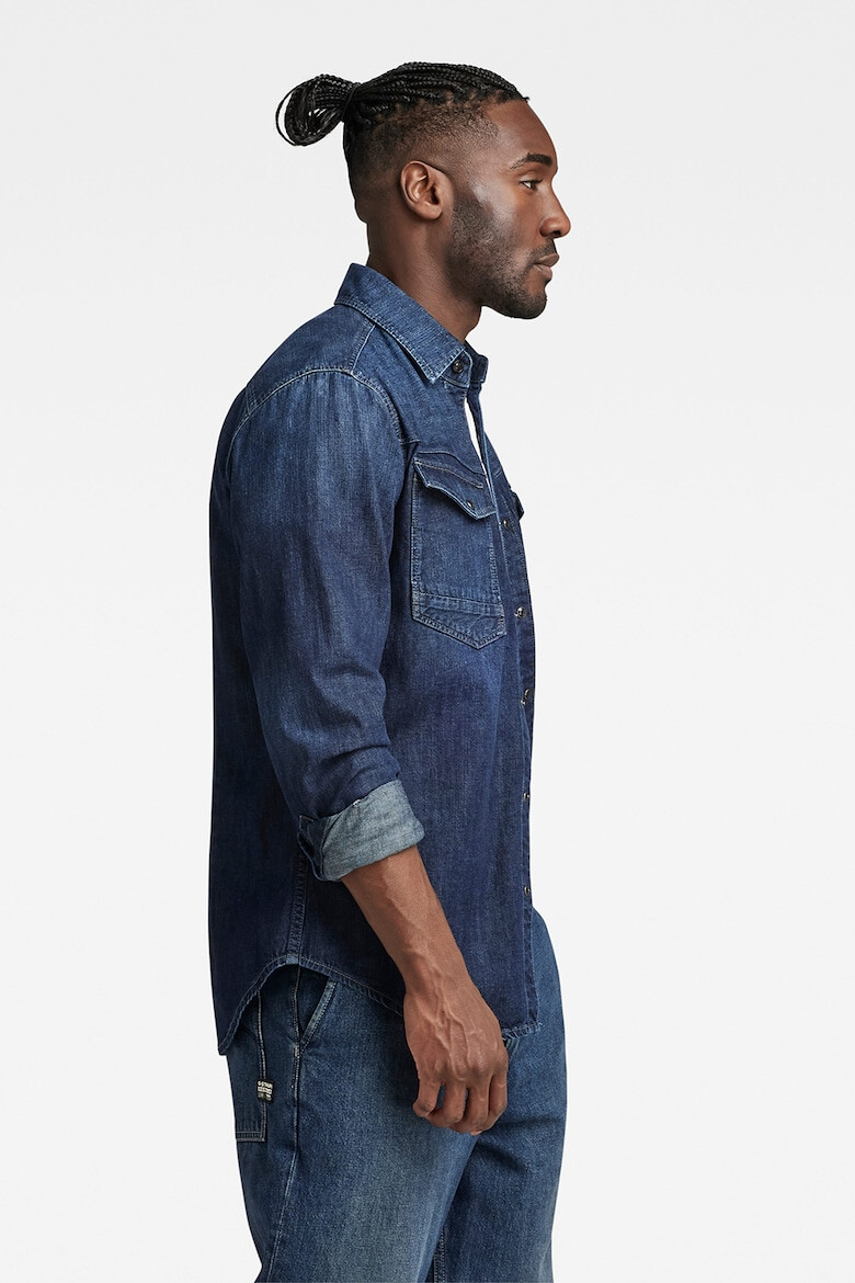 G-Star RAW Camasa slim fit de denim - Pled.ro