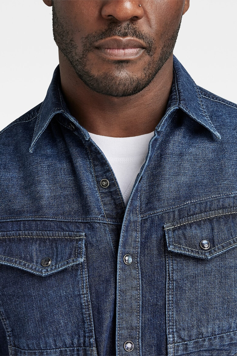 G-Star RAW Camasa slim fit de denim - Pled.ro