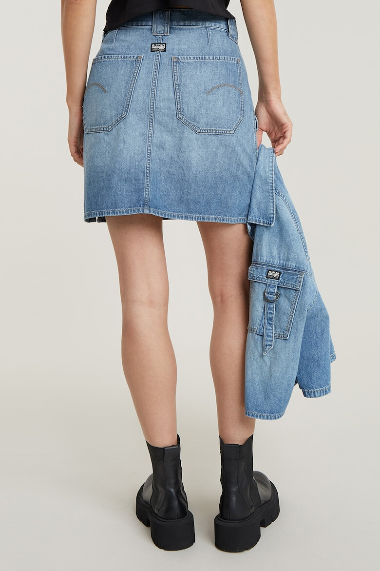 G-STAR Fusta mini din denim Viktoria - Pled.ro