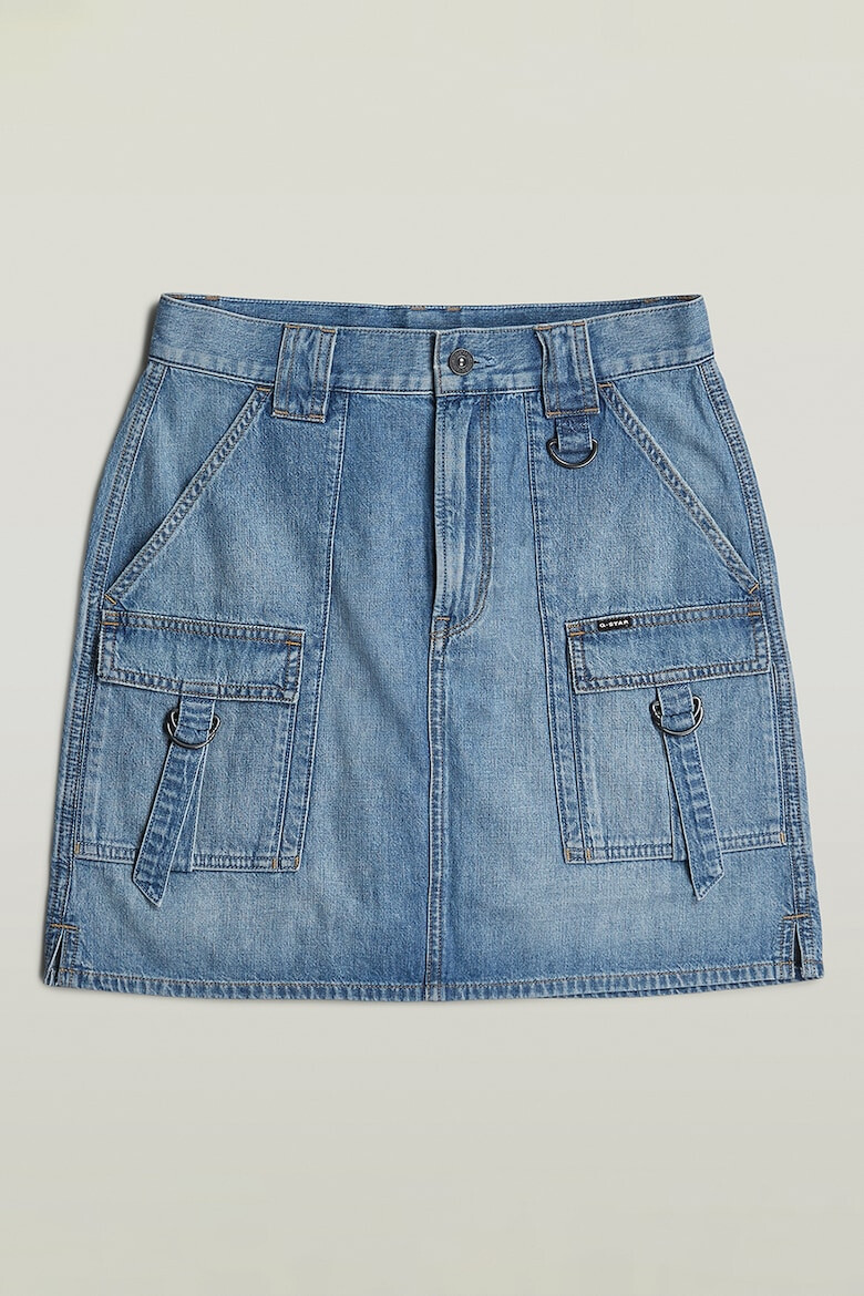 G-STAR Fusta mini din denim Viktoria - Pled.ro