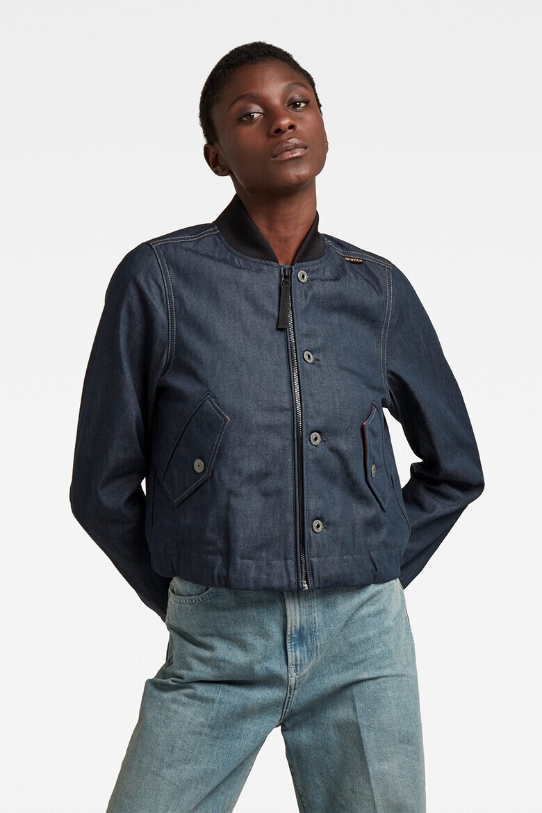 G-Star RAW Jacheta bomber lejera din denim - Pled.ro