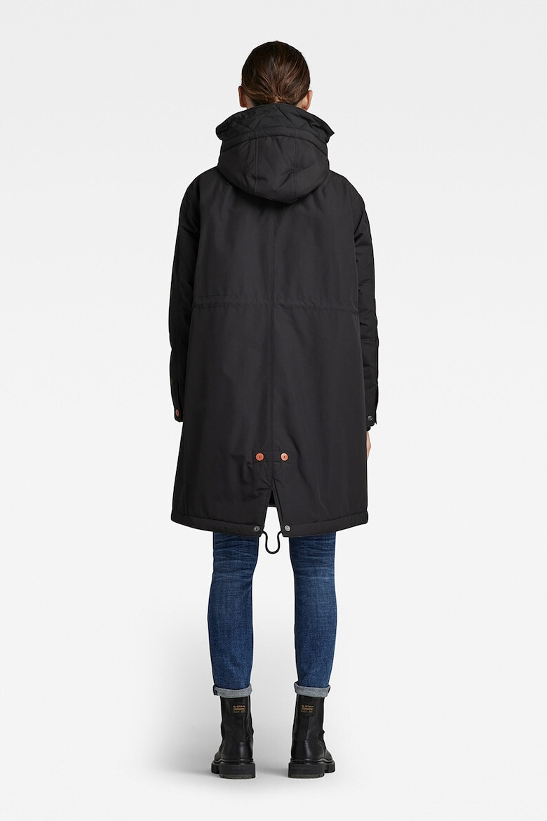 G-Star RAW Jacheta parka usoara cu gluga - Pled.ro